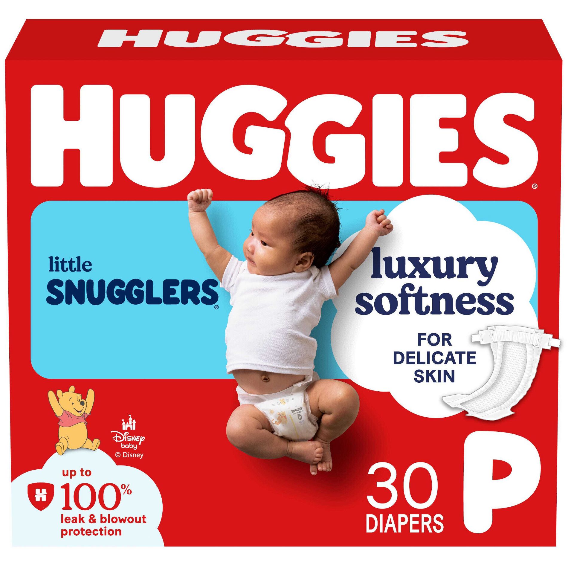 Huggies Little Snugglers Disposable Diapers - (Select Size and Count)