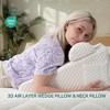 Peace Nest Bed Wedge Pillow with Supportive Memory Foam - 3 of 4