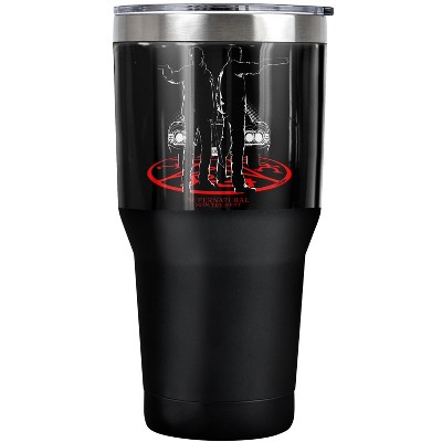Supernatural Silhouettes Steel Tumbler 30oz Coffee Travel Mug