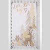 NoJo Deer To My Heart Tan, Brown and White Tree Leaf 100% Cotton Photo Op Fitted Crib Sheet - 3 of 4