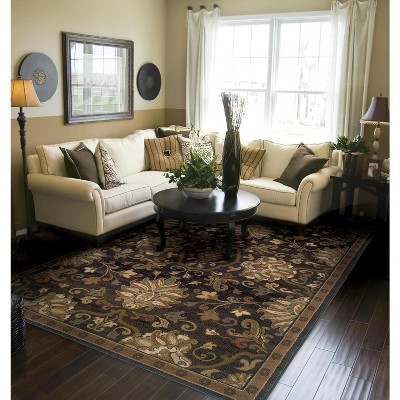 Oriental Weavers Hudson 042G1 Brown/ Beige Indoor Area Rug - 1'10" x 3'3"