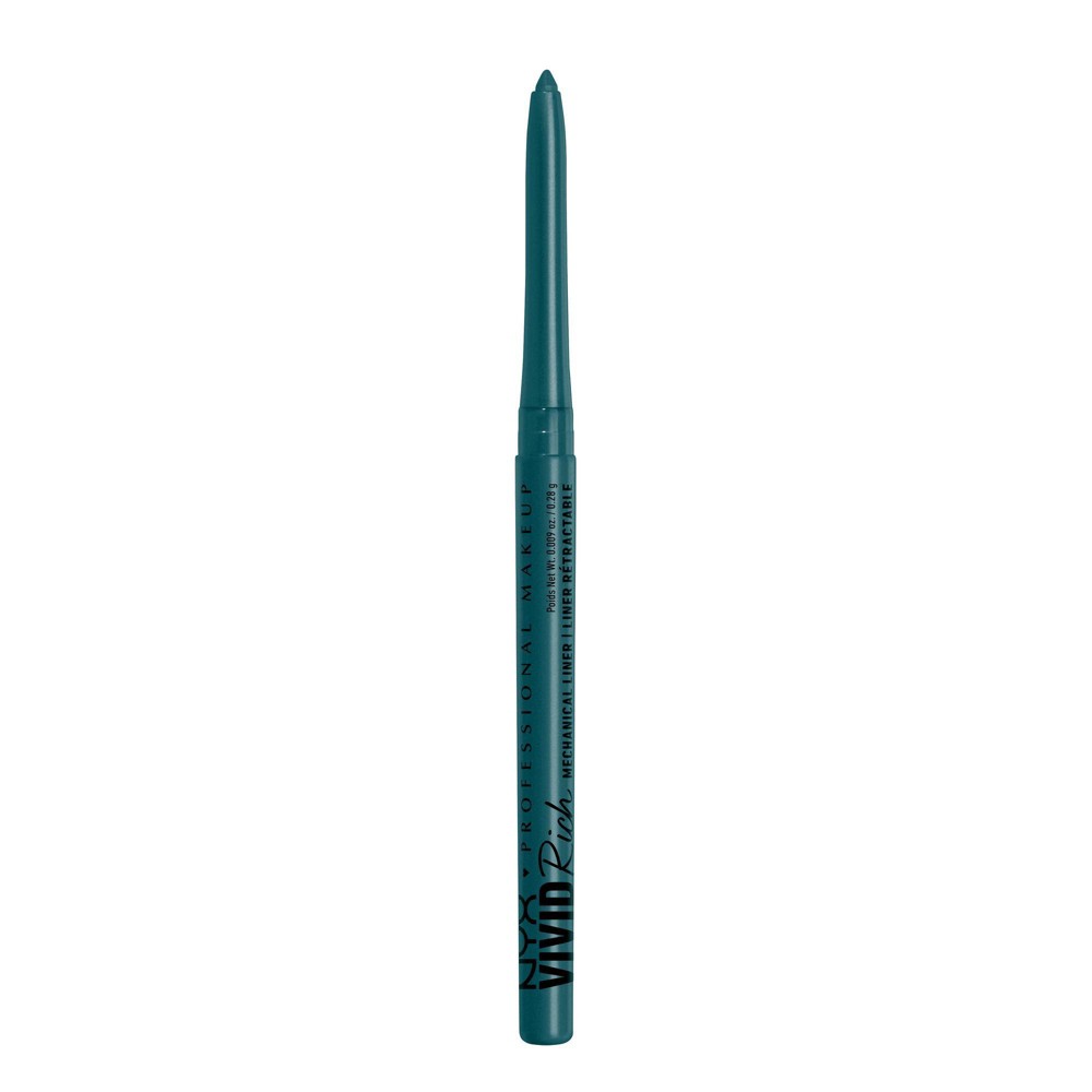 Photos - Other Cosmetics NYX Professional Makeup Vivid Rich Mechanical Eye Pencil - 13 Aquamarine D 