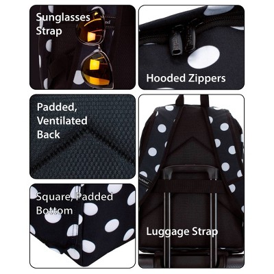 Рюкзаки Rockland Classic Laptop 17" Backpack - Black Dot — фото 5