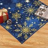Christmas Rugs 2x3 Washable Area Rug Small Indoor Throw Rugs Xmas Decorative Rug Non-Slip - 4 of 4