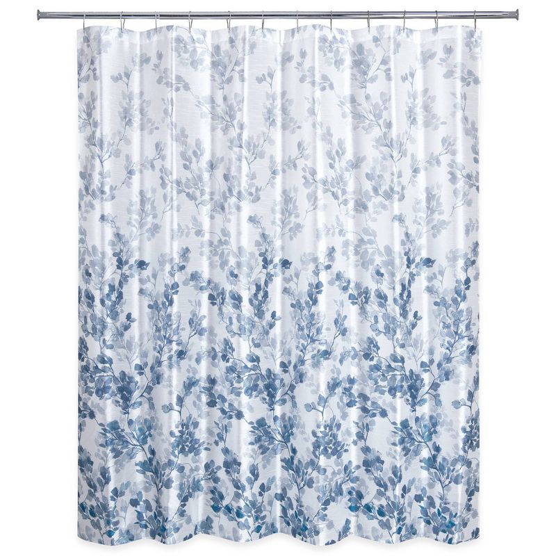 Ombre Vine Floral Shower Curtain - Allure Home Creation, 1 of 8