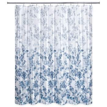 Ombre Vine Floral Shower Curtain - Allure Home Creation