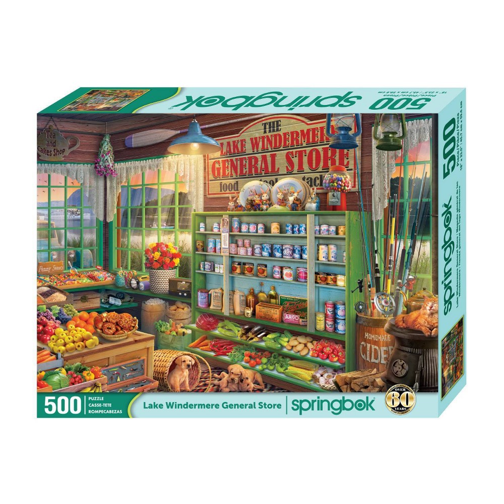 Photos - Jigsaw Puzzle / Mosaic Springbok Lake Windermere General Store 500pc Jigsaw Puzzle 