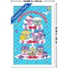 Trends International Hello Kitty and Friends: 25 Sweet Cupcakes - Group Framed Wall Poster Prints - 3 of 4