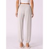 cheibear Women's Yoga Side Slit Joggers Sports Beach Harem Pants - 3 of 4