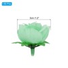 Unique Bargains Mini Silk Fabric Plastic Durable Reusable Artificial Flowers 50 Pcs - 2 of 4