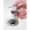 TubShroom (Chrome Edition) The Hair Catcher That Prevents Clogged Tub Drains - 4 of 4