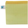 Unique Bargains PVC Zipper Closure Horizontal A6 Paper File Holder Bags Yellow 12 Pcs - 3 of 3