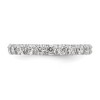 Black Bow Jewelry 2.8mm 14K Gold 2 Ctw U Prong D-F Lab Created Diamond Eternity Band - 3 of 4