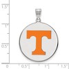 Black Bow Jewelry Sterling Silver Tennessee Volunteers NCAA Extra Large Pendant - 2 of 3