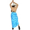 LA LEELA Women's Swimwear Sarong Wrap Cover up Wraps One Size Dodger Waves - 4 of 4