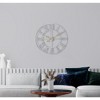 Sorbus Large Wall Clock for Living Room Decor - Roman Numeral Wall Clock for Kitchen - 16 inch Wall Clock Decorative - 2 of 4