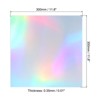 Unique Bargains DIY Scrapbook Poster Metallic Iridescent Mirror Foil Cardstock - 2 of 4