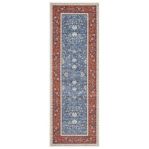 COZONY Washable Area Rugs for Living Room, Vintage Rugs for Bedroom Soft Low Pile Area Rug Print Carpet with Rubber Backing Washable for Home Office - 1 of 4