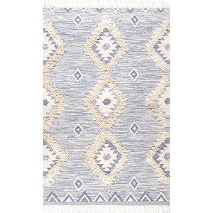 Nuloom Savannah Moroccan Tasseled Wool Indoor Area Rug - 1 of 4