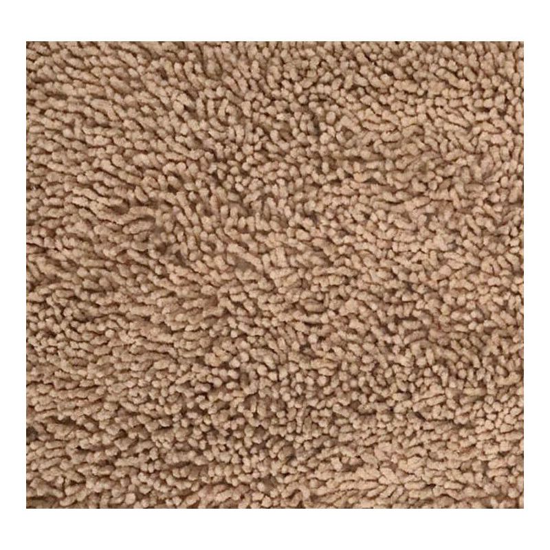 Fantasia Bath Rug Collection Cotton Shaggy Pattern Tufted Bath Rug - Home Weavers, 3 of 4