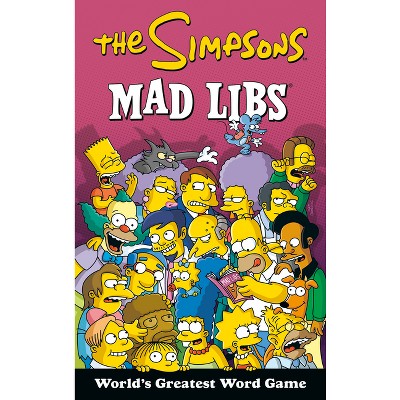 The Simpsons Mad Libs - (Paperback)