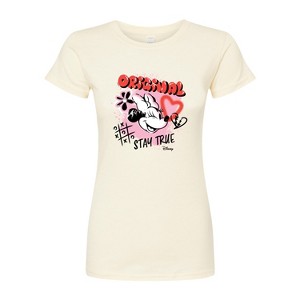 Women's - Disney - Minnie Mouse Fitted Graphic T-Shirt - 1 of 3