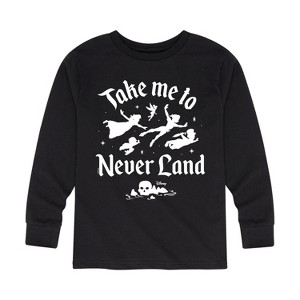 Boys' - Disney - Peter Pan Long Sleeve Graphic T-Shirt - 1 of 3