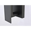 Elegant Lighting Raine Integrated LED wall sconce in black - 3 of 4