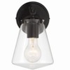 Crystorama Lighting Voss 1 - Light Sconce in  Matte Black - 3 of 4