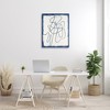 Stupell Industries Blue Line Abstraction Canvas Wall Art - 2 of 4