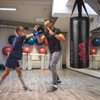 Gymax 5 Pieces Kids Punching Bag Set Hanging Punching Set w/ Boxing Gloves Skipping Rope Carrying Bag & Hook 22 lbs Boxing Set for Fitness & Training - 4 of 4