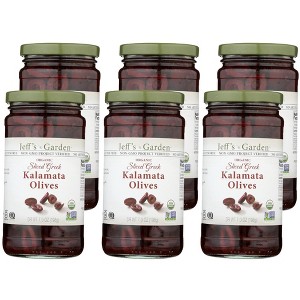 Jeff's Garden Organic Sliced Greek Kalamata Olives - Case of 6/7 oz - 1 of 4