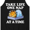 Men's - Garfield - Take Life One Nap Graphic Tank Top - 2 of 3
