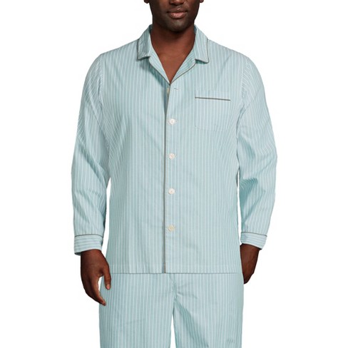 Women's Plus Size Short Sleeve Cotton Poplin Pajama Shirt
