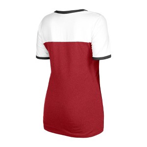 MLB Arizona Diamondbacks Women's Bi-Blend Ringer T-Shirt - 1 of 4