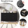 Fluted Dresser for Bedroom,7 Drawer Dresser,Wooden Chest of Drawers,Modern Storage Dressers for Living Room - 4 of 4