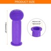 Unique Bargains Rubber Non-Slip Mushroom 7/8 Inch Bike Handlebar Grips 2 Pairs 4.33" - 2 of 4