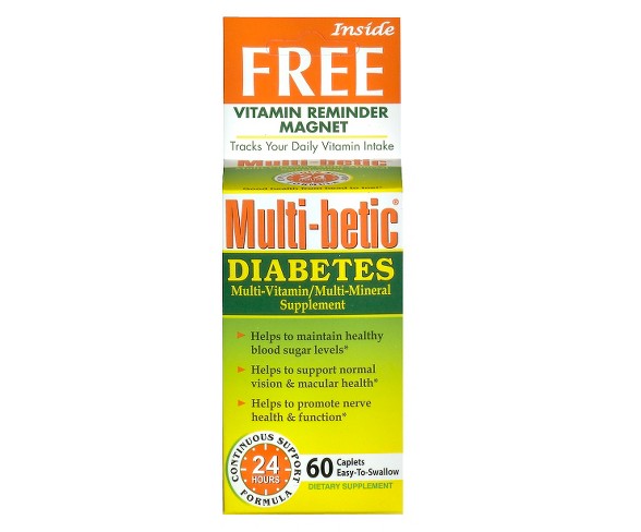 Multi Betic Multi Vitamin Advanced Diabetic Formula - 60 Tablets