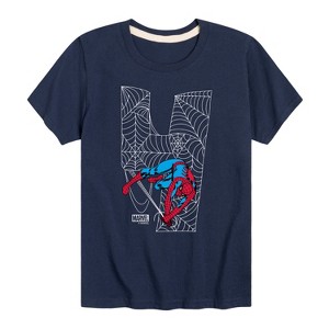 Boys' - Marvel - Spider-man 4Th Birthday Short Sleeve Graphic T-Shirt - 1 of 4