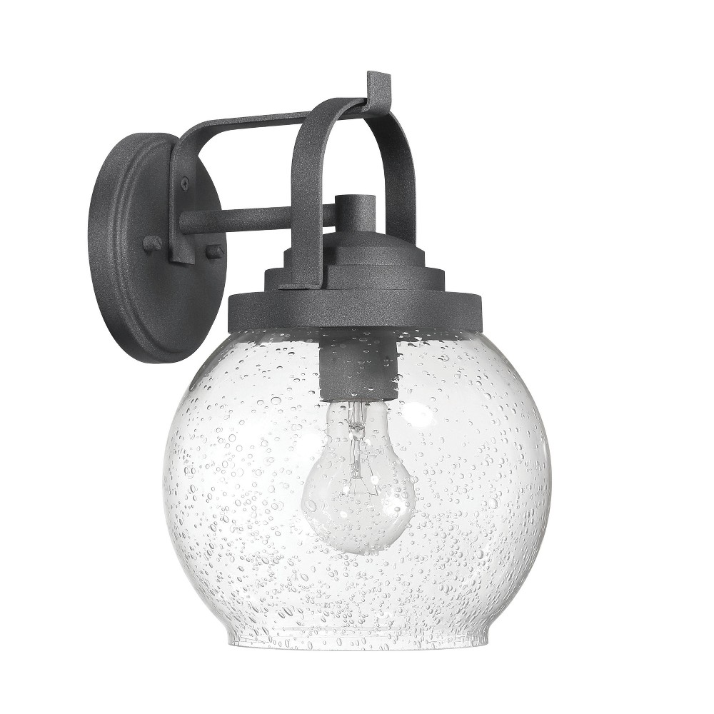 Photos - Light Bulb Robert Stevenson Lighting Bertram Industrial Lantern Seedy Glass Globe and