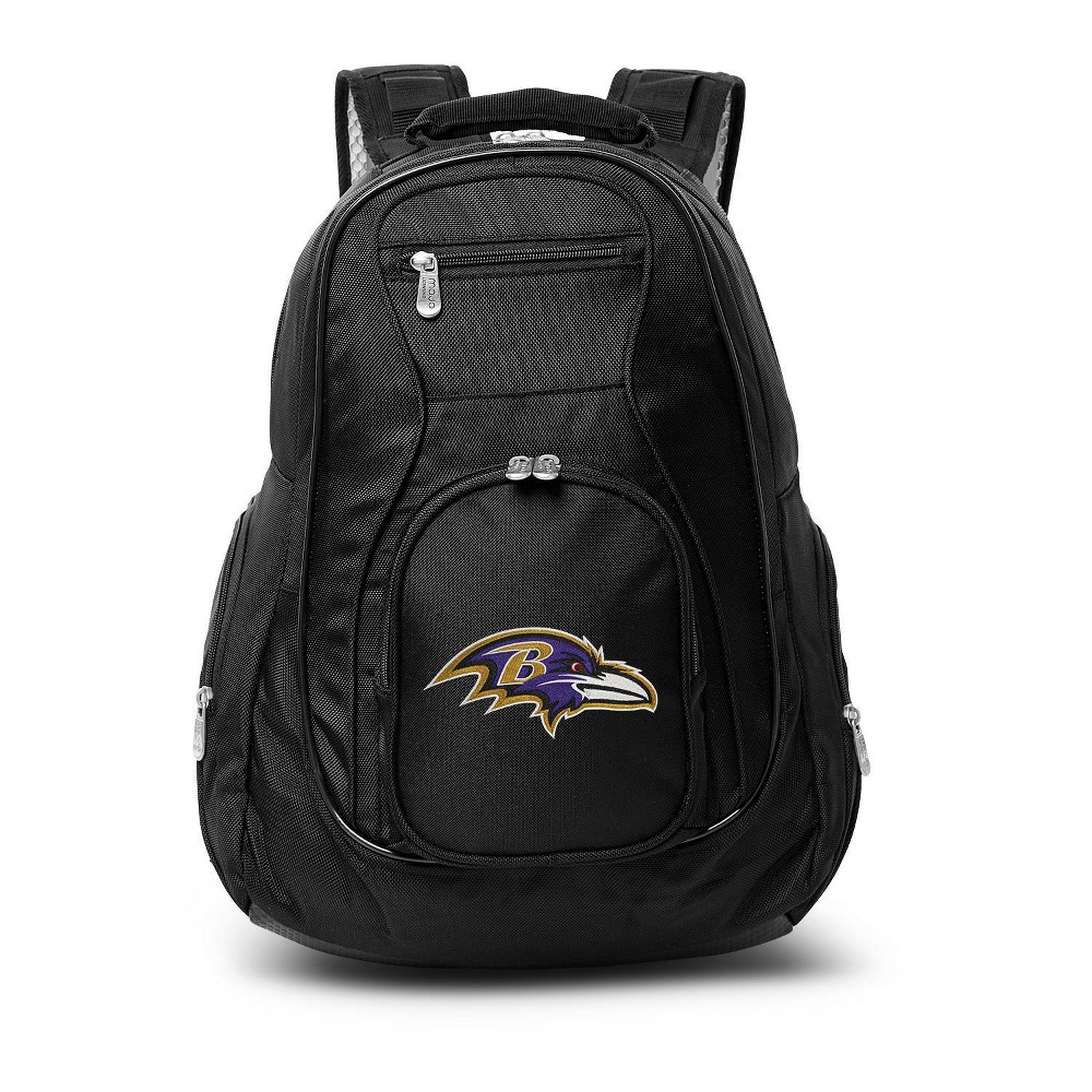Photos - Travel Accessory NFL Baltimore Ravens Premium 19" Laptop Backpack - Black