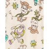 Disney Toy Story Baby Cotton Gauze Matching Family Short Overalls Newborn to Infant - 4 of 4