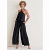 VENUS Womens Cross Neck Jumpsuit - 2 of 4