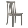 Inspire Q 2pk Keenan Slat Back Dining Chairs Finish - 4 of 4