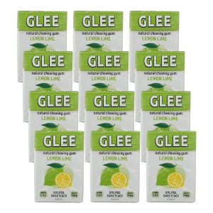 Glee Gum Lemon Lime Natural Chewing Gum - Case of 12/16 pc - 1 of 4