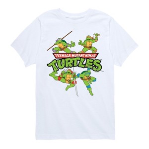 Boys' - Teenage Mutant Ninja Turtles - Ninja Turtles Short Sleeve Graphic T-Shirt - 1 of 4
