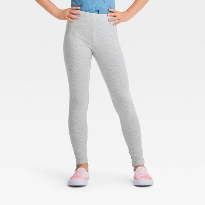 Girls' Leggings - Cat & Jack™ Heather Gray Xl : Target