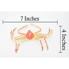 Collectible Wildlife Gifts | Crab, Spider Crab, Museum Quality, Hand Painted, Rubber Crustaceans, Realistic Toy Figure, Model, Gift,  7"  CH271 BB124 - 3 of 4