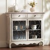 Audley 39 1/4" Wide Wood Console Cabinet by Elm Lane - 2 of 4