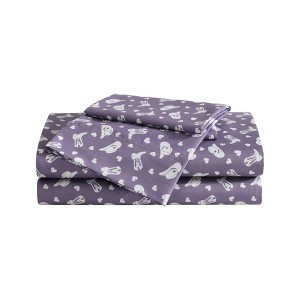 Betsey Johnson Printed Microfiber Sheet Set - 1 of 4